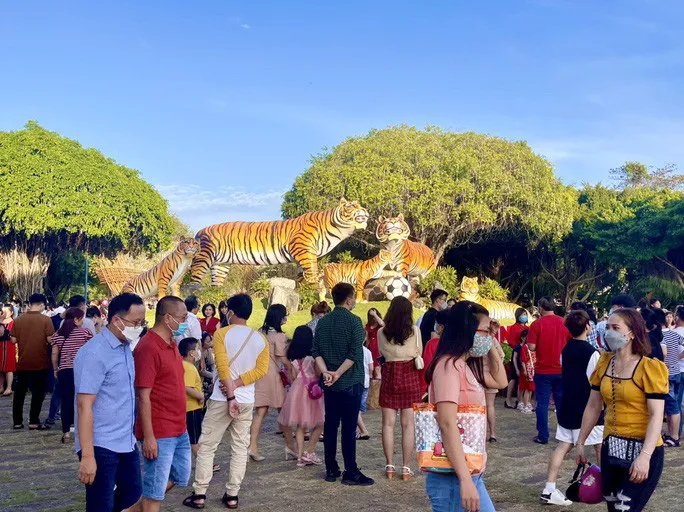 Bãi biển Vũng Tàu chật kín người những ngày Tết - Ảnh 6. Bãi biển Vũng Tàu chật kín người những ngày Tết - Ảnh 6.