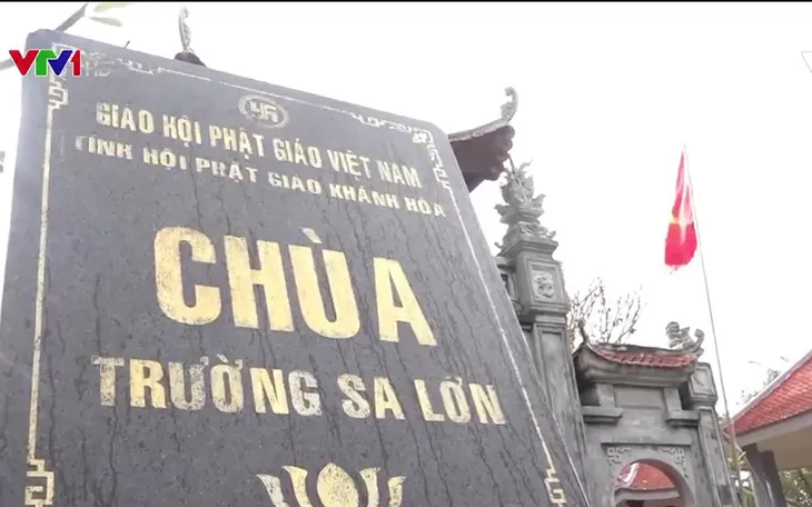 Đi lễ chùa trên đảo Trường Sa - Ảnh 1. Đi lễ chùa trên đảo Trường Sa - Ảnh 1.