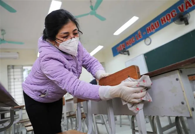 Đảm bảo an toàn phòng dịch cho học sinh khi trở lại trường - Ảnh 2. Đảm bảo an toàn phòng dịch cho học sinh khi trở lại trường - Ảnh 2.