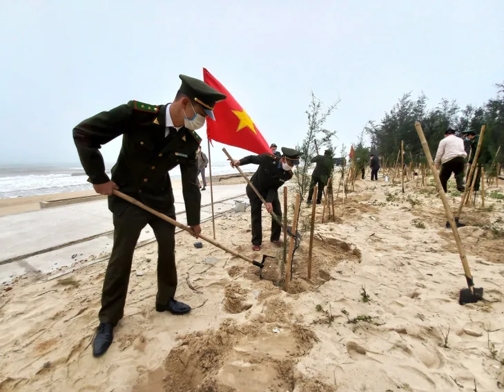 Nhiều địa phương hưởng ứng Tết trồng cây - Ảnh 1. Nhiều địa phương hưởng ứng Tết trồng cây - Ảnh 1.