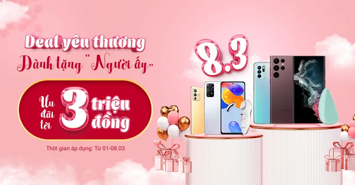 Viettel Store đồng loạt “sập giá” chào mừng ngày Quốc tế Phụ nữ 8/3 - Ảnh 1. Viettel Store đồng loạt “sập giá” chào mừng ngày Quốc tế Phụ nữ 8/3 - Ảnh 1.
