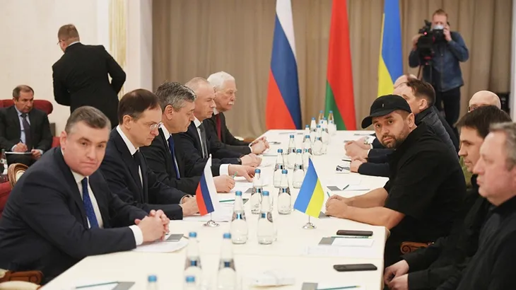 Nga và Ukraine tiến hành vòng đàm phán thứ tư - Ảnh 1. Nga và Ukraine tiến hành vòng đàm phán thứ tư - Ảnh 1.