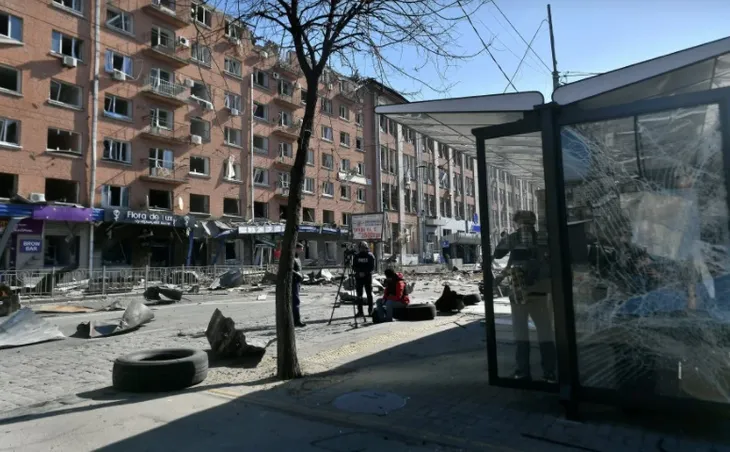 Thủ đô Kiev của Ukraine áp lệnh giới nghiêm 35 tiếng - Ảnh 1. Thủ đô Kiev của Ukraine áp lệnh giới nghiêm 35 tiếng - Ảnh 1.