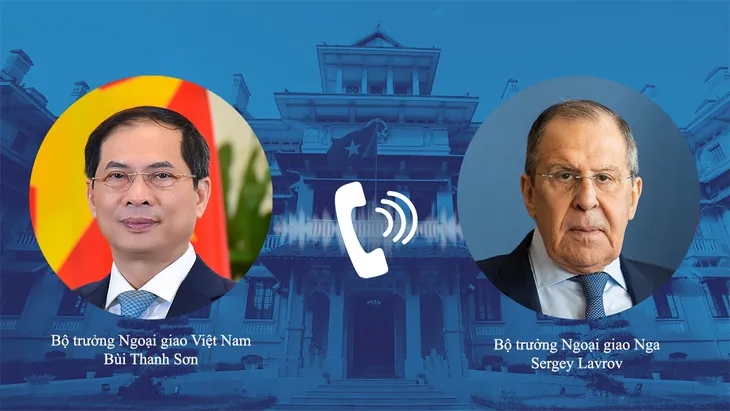 Việt Nam điện đàm với Bộ trưởng Ngoại giao Liên bang Nga và Ukraine - Ảnh 1. Việt Nam điện đàm với Bộ trưởng Ngoại giao Liên bang Nga và Ukraine - Ảnh 1.