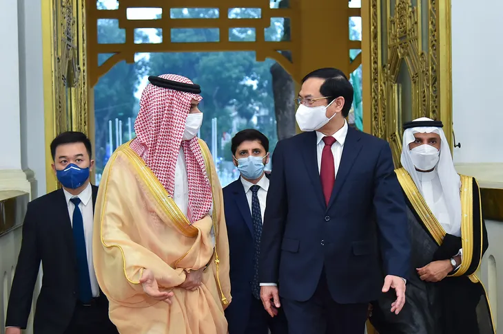 Quan hệ hợp tác Việt Nam - Saudi Arabia phát triển tích cực trên nhiều lĩnh vực - Ảnh 1. Quan hệ hợp tác Việt Nam - Saudi Arabia phát triển tích cực trên nhiều lĩnh vực - Ảnh 1.