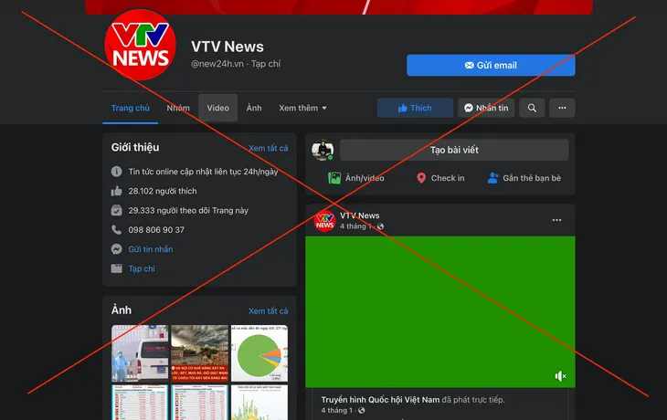 Cảnh giác trước chiêu trò xào nấu thông tin, mạo danh VTV xuất hiện tràn lan trên MXH - Ảnh 3. Cảnh giác trước chiêu trò xào nấu thông tin, mạo danh VTV xuất hiện tràn lan trên MXH - Ảnh 3.