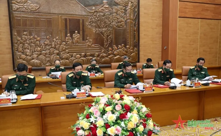 Quân ủy Trung ương thảo luận một số đề án quốc phòng - Ảnh 2. Quân ủy Trung ương thảo luận một số đề án quốc phòng - Ảnh 2.