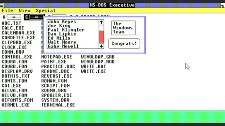 Bật mí Easter Egg của Windows 1.0 sau gần 37 năm - Ảnh 1. Bật mí Easter Egg của Windows 1.0 sau gần 37 năm - Ảnh 1.