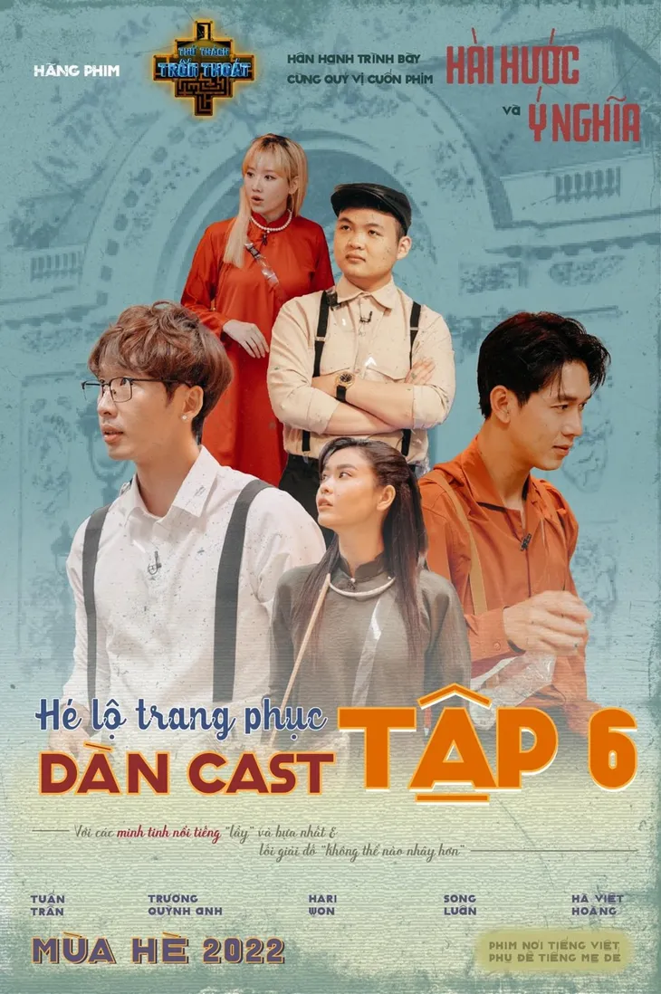 Song Luân, Tuấn Trần điển trai như tài tử trên poster chủ đề gánh hát ở tập 6 Thử thách trốn thoát - Ảnh 1. Song Luân, Tuấn Trần điển trai như tài tử trên poster chủ đề gánh hát ở tập 6 Thử thách trốn thoát - Ảnh 1.