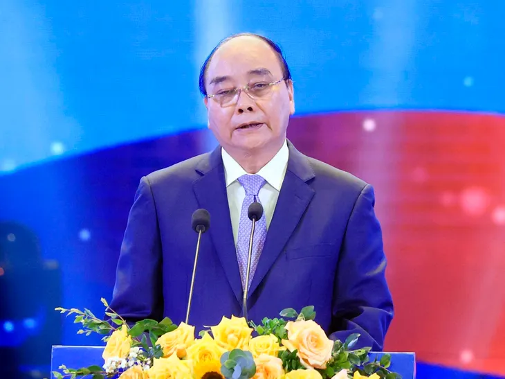 Chủ tịch nước dự Lễ trao Giải thưởng Gương mặt trẻ Việt Nam tiêu biểu năm 2021 - Ảnh 1. Chủ tịch nước dự Lễ trao Giải thưởng Gương mặt trẻ Việt Nam tiêu biểu năm 2021 - Ảnh 1.