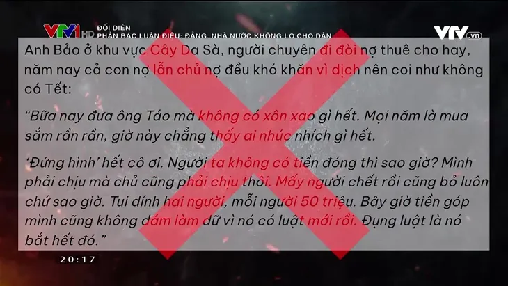 Đối diện: Phản bác luận điệu Đảng, Nhà nước không lo cho dân - Ảnh 3.