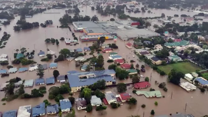 Mưa không ngớt nhấn chìm các thị trấn Australia lần thứ 2 trong tháng - Ảnh 1. Mưa không ngớt nhấn chìm các thị trấn Australia lần thứ 2 trong tháng - Ảnh 1.