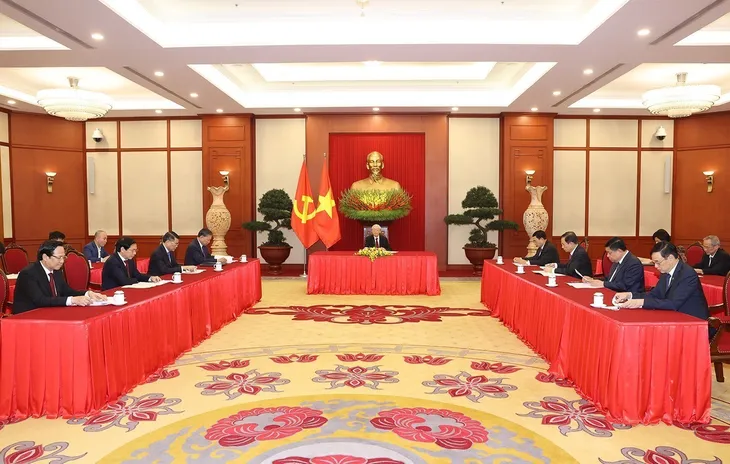Việt Nam coi trọng quan hệ đối tác chiến lược với Đức - Ảnh 1. Việt Nam coi trọng quan hệ đối tác chiến lược với Đức - Ảnh 1.