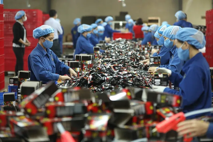 Sản xuất phục hồi tạo đà cho tăng trưởng năm 2022 - Ảnh 1. Sản xuất phục hồi tạo đà cho tăng trưởng năm 2022 - Ảnh 1.