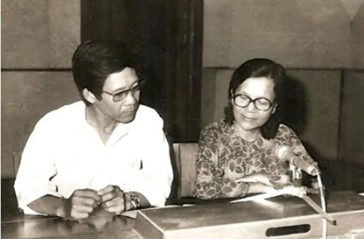 NSND Tuyết Mai - Giọng đọc vàng trên sóng phát thanh - Ảnh 2. NSND Tuyết Mai - Giọng đọc vàng trên sóng phát thanh - Ảnh 2.