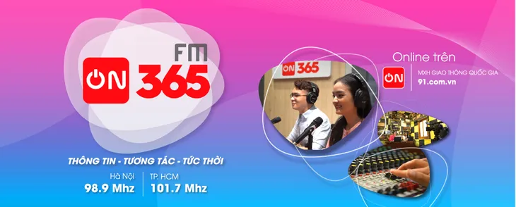 VTVcab phát sóng kênh phát thanh ON365 FM từ 1/4 - Ảnh 1. VTVcab phát sóng kênh phát thanh ON365 FM từ 1/4 - Ảnh 1.