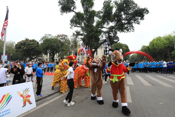 Hà Nội đếm ngược 31 ngày hướng tới SEA Games 31 - Ảnh 3. Hà Nội đếm ngược 31 ngày hướng tới SEA Games 31 - Ảnh 3.
