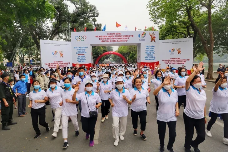 Hà Nội đếm ngược 31 ngày hướng tới SEA Games 31 - Ảnh 5. Hà Nội đếm ngược 31 ngày hướng tới SEA Games 31 - Ảnh 5.