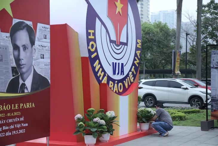 Tất bật công tác chuẩn bị cho Hội báo toàn quốc 2022 - Ảnh 2. Tất bật công tác chuẩn bị cho Hội báo toàn quốc 2022 - Ảnh 2.