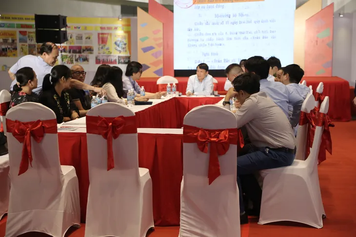 Tất bật công tác chuẩn bị cho Hội báo toàn quốc 2022 - Ảnh 11. Tất bật công tác chuẩn bị cho Hội báo toàn quốc 2022 - Ảnh 11.