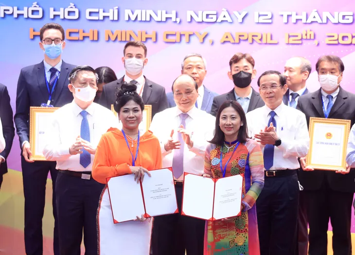 Chủ tịch nước: Phát triển Hóc Môn - Củ Chi để giải bài toán mở rộng không gian phát triển của Thành phố Hồ Chí Minh - Ảnh 1.