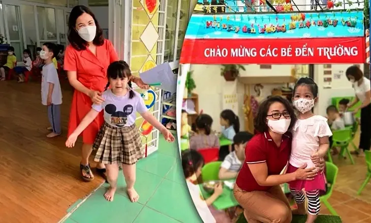 Trẻ mầm non Hà Nội đi học: Phút trước còn tươi cười, phút sau đã òa khóc - Ảnh 1. Trẻ mầm non Hà Nội đi học: Phút trước còn tươi cười, phút sau đã òa khóc - Ảnh 1.