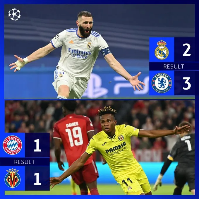 Kết quả UEFA Champions League | Nghẹt thở Bernabeu, địa chấn Allianz Arena - Ảnh 3. Kết quả UEFA Champions League | Nghẹt thở Bernabeu, địa chấn Allianz Arena - Ảnh 3.