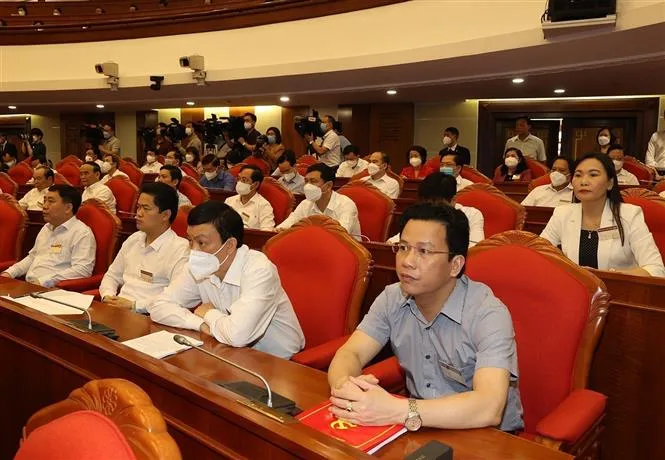 Bộ Chính trị tổ chức Hội nghị toàn quốc quán triệt và triển khai Nghị quyết 11-NQ/TW - Ảnh 6. Bộ Chính trị tổ chức Hội nghị toàn quốc quán triệt và triển khai Nghị quyết 11-NQ/TW - Ảnh 6.