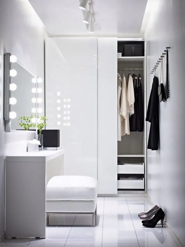 Mẹo thiết kế ánh sáng cho tủ quần áo, phòng thay đồ - Ảnh 1. Mẹo thiết kế ánh sáng cho tủ quần áo, phòng thay đồ - Ảnh 1.