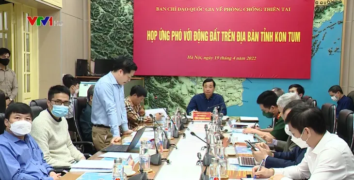 Họp khẩn ứng phó với tình trạng hơn 20 trận động đất liên tiếp ở Kon Tum - Ảnh 1. Họp khẩn ứng phó với tình trạng hơn 20 trận động đất liên tiếp ở Kon Tum - Ảnh 1.
