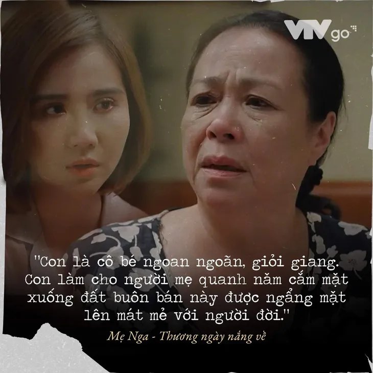 Những câu thoại đẫm lệ của mẹ Nga dành cho con gái trong Thương ngày nắng về - Ảnh 5. Những câu thoại đẫm lệ của mẹ Nga dành cho con gái trong Thương ngày nắng về - Ảnh 5.