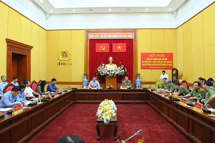 Bộ Công an và Đài Truyền hình Việt Nam phối hợp nâng cao hiệu quả công tác - Ảnh 8. Bộ Công an và Đài Truyền hình Việt Nam phối hợp nâng cao hiệu quả công tác - Ảnh 8.