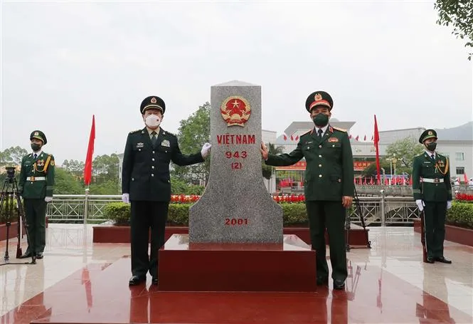 Hợp tác xây dựng đường biên giới Việt Nam - Trung Quốc hòa bình, hữu nghị, ổn định, phát triển - Ảnh 5. Hợp tác xây dựng đường biên giới Việt Nam - Trung Quốc hòa bình, hữu nghị, ổn định, phát triển - Ảnh 5.