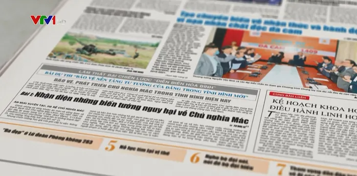 Cuộc thi viết bảo vệ nền tảng tư tưởng của Đảng - Ảnh 1. Cuộc thi viết bảo vệ nền tảng tư tưởng của Đảng - Ảnh 1.