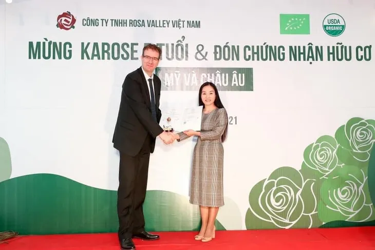 Mỹ phẩm Karose xây dựng vườn nguyên liệu theo tiêu chuẩn hữu cơ Mỹ, EU và Canada - Ảnh 1. Mỹ phẩm Karose xây dựng vườn nguyên liệu theo tiêu chuẩn hữu cơ Mỹ, EU và Canada - Ảnh 1.
