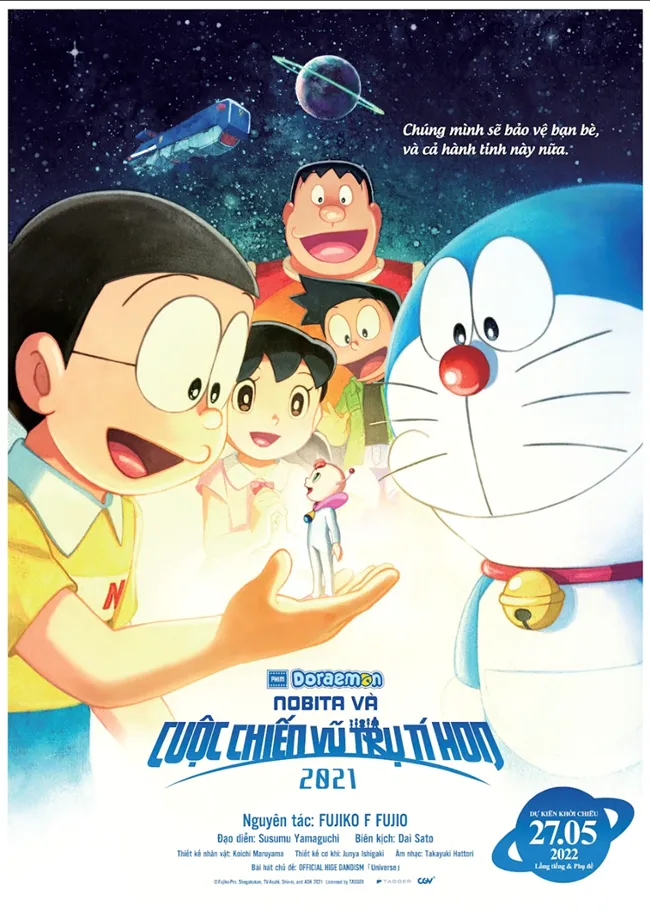 Chú mèo máy Doraemon tái xuất màn ảnh rộng trong mùa hè - Ảnh 1. Chú mèo máy Doraemon tái xuất màn ảnh rộng trong mùa hè - Ảnh 1.