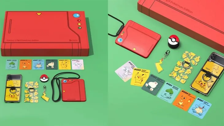 Vừa ra mắt, phiên bản Galaxy Z Flip3 dành cho fan của Pokémon đã cháy hàng - Ảnh 1. Vừa ra mắt, phiên bản Galaxy Z Flip3 dành cho fan của Pokémon đã cháy hàng - Ảnh 1.