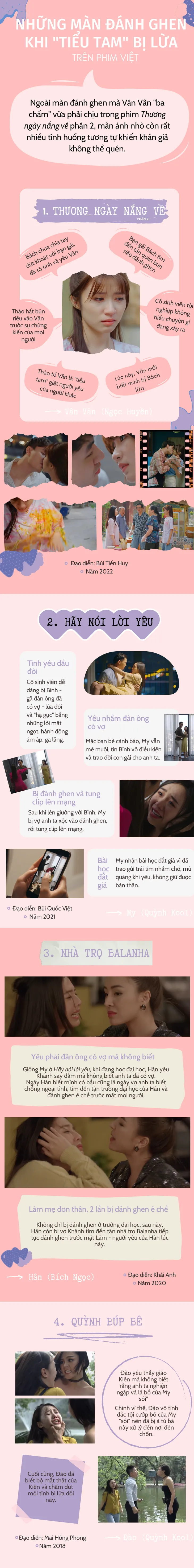 Những màn đánh ghen trên phim khi tiểu tam bị lừa ê chề - Ảnh 1.