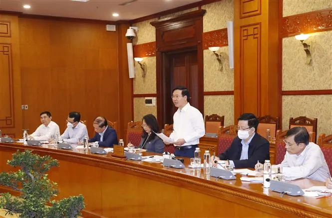 Giao ban quý I các cơ quan, đoàn thể ở trung ương - Ảnh 1. Giao ban quý I các cơ quan, đoàn thể ở trung ương - Ảnh 1.