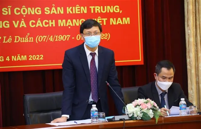 Đồng chí Lê Duẩn - Nhà lãnh đạo kiệt xuất của Đảng - Ảnh 2. Đồng chí Lê Duẩn - Nhà lãnh đạo kiệt xuất của Đảng - Ảnh 2.