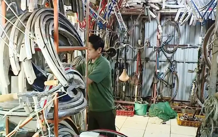 Niềm đam mê xe đạp cổ - Ảnh 2. Niềm đam mê xe đạp cổ - Ảnh 2.