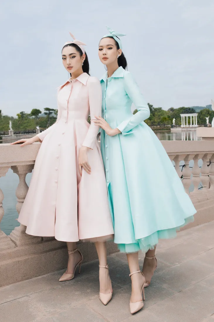 Hoa hậu Lương Thùy Linh đọ sắc bên mỹ nữ cao nhất Miss World Vietnam 2022 - Ảnh 3. Hoa hậu Lương Thùy Linh đọ sắc bên mỹ nữ cao nhất Miss World Vietnam 2022 - Ảnh 3.