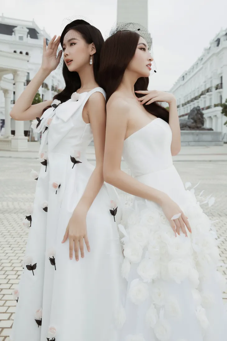 Hoa hậu Lương Thùy Linh đọ sắc bên mỹ nữ cao nhất Miss World Vietnam 2022 - Ảnh 11. Hoa hậu Lương Thùy Linh đọ sắc bên mỹ nữ cao nhất Miss World Vietnam 2022 - Ảnh 11.