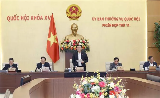 Khai mạc Phiên họp thứ 11 của Ủy ban Thường vụ Quốc hội - Ảnh 1. Khai mạc Phiên họp thứ 11 của Ủy ban Thường vụ Quốc hội - Ảnh 1.