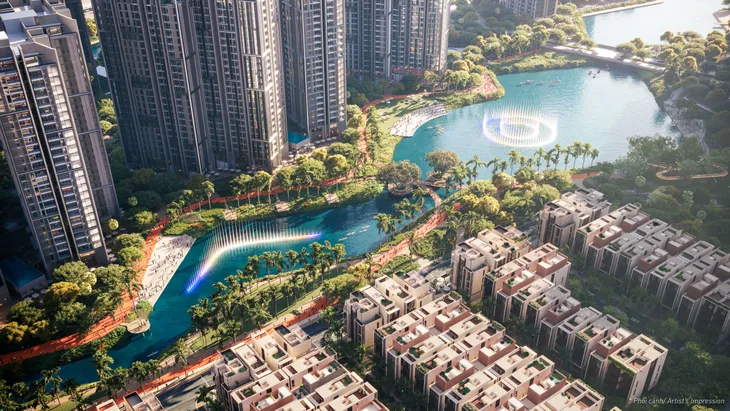 Điểm thu hút đầu tư của The Global City: Vịnh Tình yêu với nhạc nước khai trương cuối năm 2022 - Ảnh 1. Điểm thu hút đầu tư của The Global City: Vịnh Tình yêu với nhạc nước khai trương cuối năm 2022 - Ảnh 1.