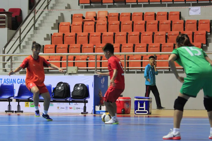 SEA Games 31 | ĐT Futsal nữ Việt Nam rút danh sách - Ảnh 1. SEA Games 31 | ĐT Futsal nữ Việt Nam rút danh sách - Ảnh 1.