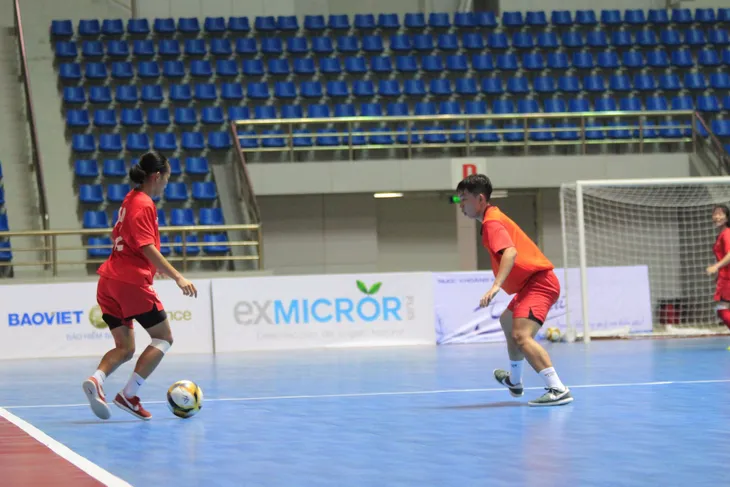 SEA Games 31 | ĐT Futsal nữ Việt Nam rút danh sách - Ảnh 3. SEA Games 31 | ĐT Futsal nữ Việt Nam rút danh sách - Ảnh 3.