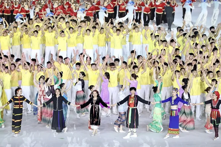 TRỰC TIẾP Lễ khai mạc SEA Games 31 (20h - VTV1, VTV5 và VTV6) - Ảnh 1. TRỰC TIẾP Lễ khai mạc SEA Games 31 (20h - VTV1, VTV5 và VTV6) - Ảnh 1.