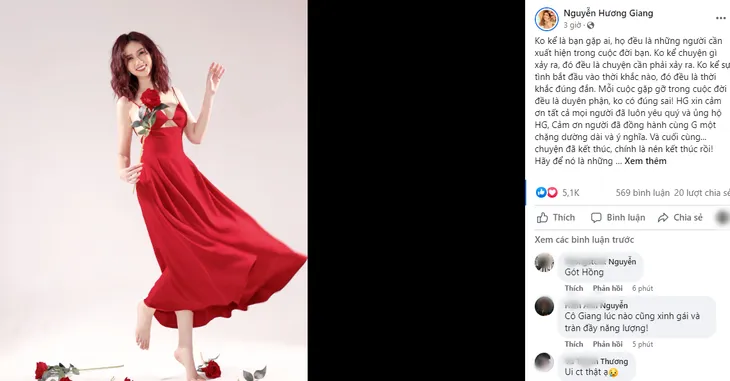 Hương Giang chia tay Đình Tú - Ảnh 1. Hương Giang chia tay Đình Tú - Ảnh 1.