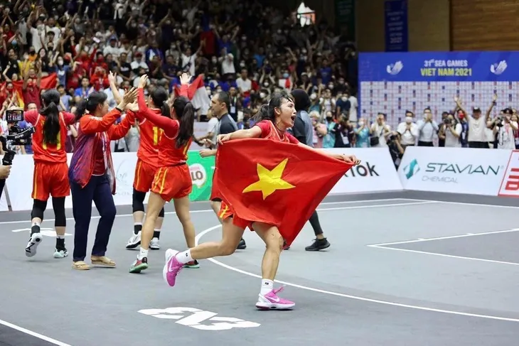 Bóng rổ Việt Nam làm nên lịch sử ở nội dung 3x3 SEA Games 31 - Ảnh 2. Bóng rổ Việt Nam làm nên lịch sử ở nội dung 3x3 SEA Games 31 - Ảnh 2.